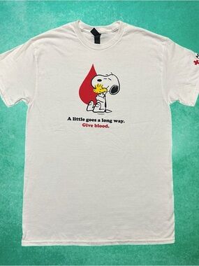 American Red Cross Snoopy Woodstock Shirt